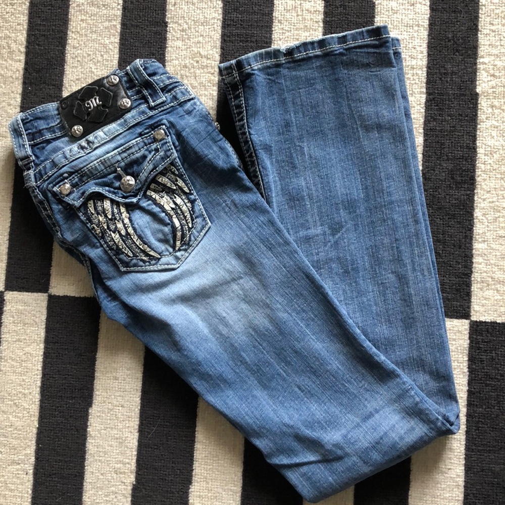 Miss Me signature bootcut jeans